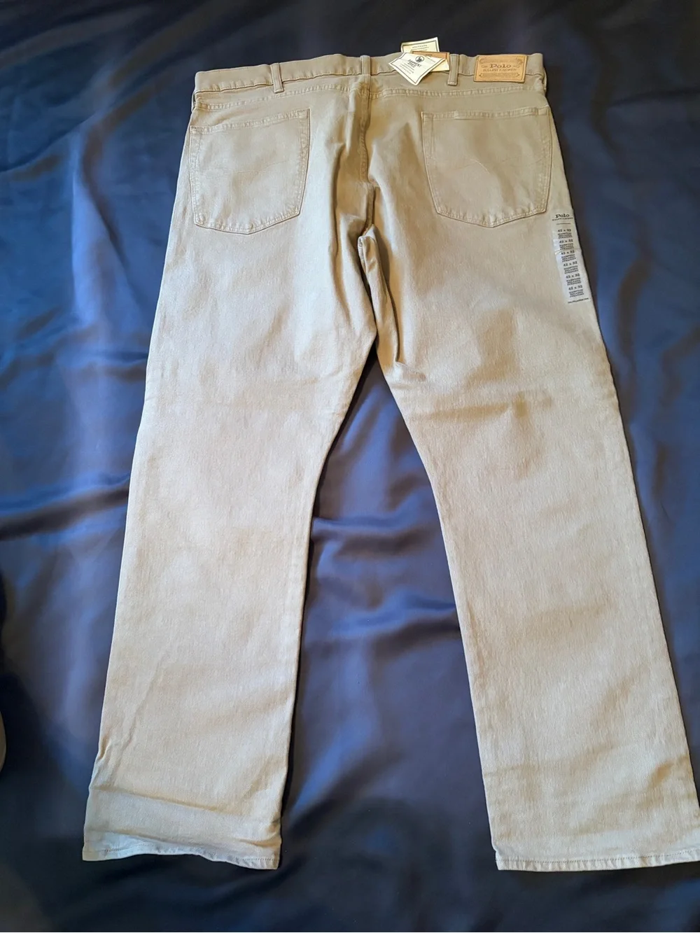 Polo by Ralph Lauren Two-Tone Pants - Beige and Navy